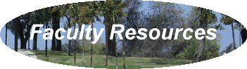 Faculty Resources
